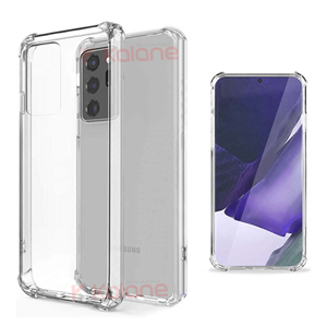 قاب محافظ ژله ای کپسول دار Clear Tpu Air Rubber Jelly Case for Samsung Galaxy Note 20 Ultra
