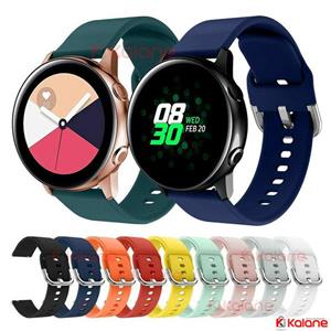 بند سیلیکونی ساعت هوشمند Samsung Galaxy Watch Active 2 مدل سگکی
