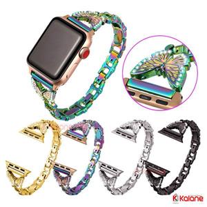 بند فلزی ساعت هوشمند Apple Watch 42/44mm مدل Butterfly