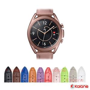 بند چرمی ساعت هوشمند Samsung Galaxy Watch 3 45mm مدل Alligator