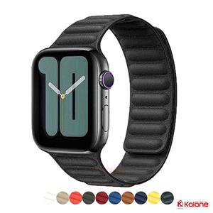 بند چرمی ساعت هوشمند Apple Watch 38/40mm مدل Leather Link