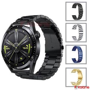 بند استیل ساعت هوشمند Huawei Watch GT 3 46mm مدل 3Bead