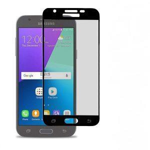 محافظ صفحه نمایش تمام چسب مناسب گوشی Full Glass Screen Protector for Samsung Galaxy J3 Prime