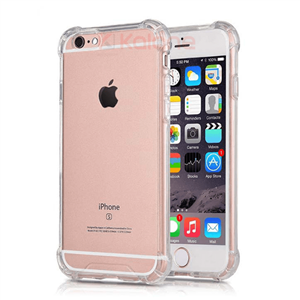 قاب محافظ ژله ای کپسول دار Clear Tpu Air Rubber Jelly Case for Apple iPhone 6 Plus /6s Plus 