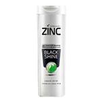 شامپو سر زینک Zinc Black Shine براق کننده و درخشان کننده مو حجم 340 میلی لیتر