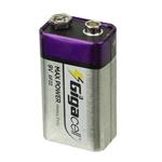 باتری کتابی گیگاسل Gigacell  MAX POWER 6F22 9V شرینگی