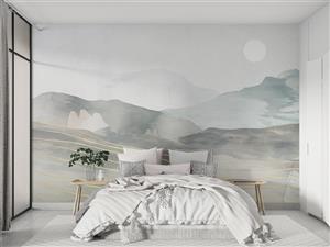 کاغذ دیواری آبرنگی مدرن W10197400