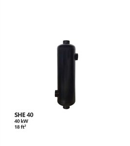 مبدل گرمایشی استخر کالمو 40 کیلووات مدل SHE40