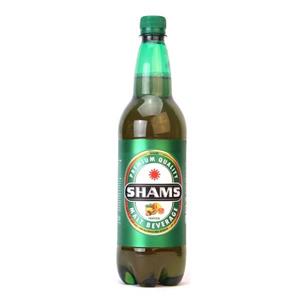 نوشیدنی مالت بدون الکل با طعم استوایی شمس مقدار 1 لیتر Shams Tropical Non Alcoholic Malt Beverage 1Lit