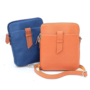 کیف دوشی چرم مردانه طبیعی کد 144