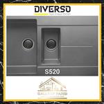 سینک ظرفشویی گرانیت دیورسو مدل Diverso S520