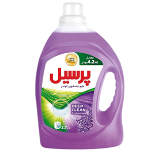 مایع لباسشویی پرسیل غلیظ  با رایحه لاوندر وزن 2700 گرم تک و عمده