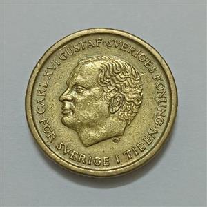 سکه خارجی ۱۰ کرون سوئد ۱۹۹۲ 