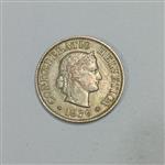 سکه خارجی 5 راپن قدیمی سوئیس 1930