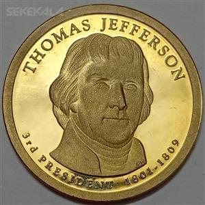 سکه کلکسیونی پروف ۱ دلار ریاست جمهوری آمریکا ۲۰۰۷ سری S) 