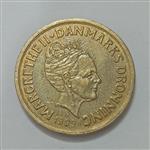 سکه خارجی ۱۰ کرون کمیاب دانمارک ۱۹۹۹