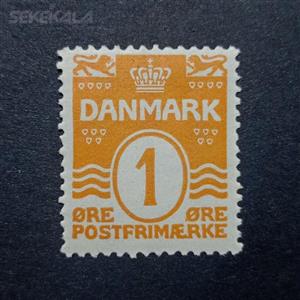 تمبر قدیمی پستی دانمارک ۱۹۰۶ 