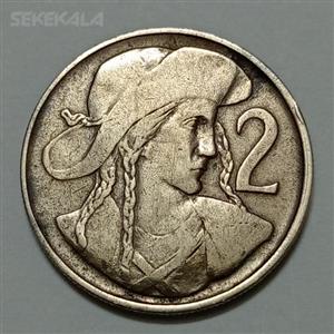 سکه کلکسیونی ۲ کرون بسیار کمیاب چکسلواکی ۱۹۴۷ 
