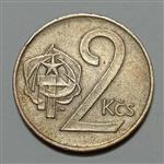 سکه کلکسیونی ۲ کرون چکسلواکی ۱۹۷۴