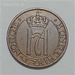 سکه کلکسیونی ۲ اوره کمیاب نروژ ۱۹۴۰
