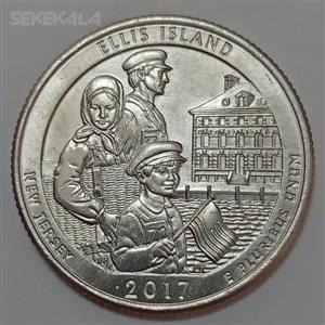 سکه کلکسیونی کوارتر (۲۵ سنت) پارک های آمریکا ۲۰۱۷ D