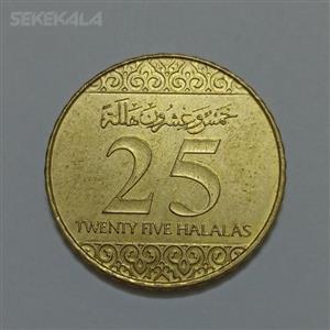 سکه خارجی کلکسیونی ۲۵ هلله عربستان سعودی ۲۰۱۶