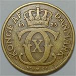 سکه کلکسیونی ۲ کرون بسیار کمیاب دانمارک ۱۹۲۵