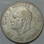 سکه خارجی ۵ کرون کمیاب نروژ ۱۹۶۳