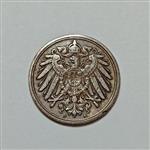 سکه کلکسیونی ۱ فنیگ کمیاب امپراتوری آلمان ۱۹۱۱