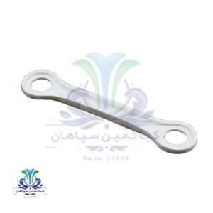 شابلون شیر مخلوط تک لایه سفید پلیمری 1.2 اینچ