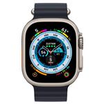 Apple Watch Ultra 2 Titanium Case with Ocean Band