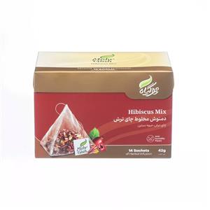 دمنوش گیاهی چای ترش مهر گیاه بسته  14 عددی 
