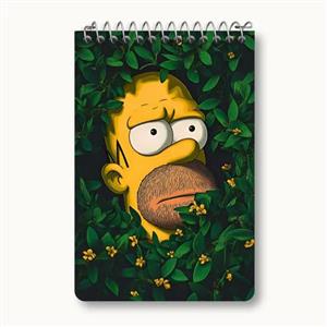 دفتر یادداشت  طرح سیمپسون - پازل تک و عمده