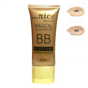 کرم پودر تیوپی نایس اس پی اف 30 رنگ روشن شماره 101 حجم 45 میل