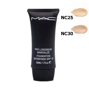 کرم پودر تیوپی مک اس پی اف 15 رنگ متوسط شماره 30 حجم 50 میل