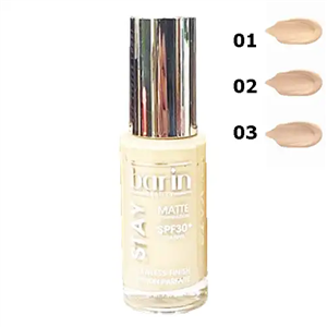 کرم پودر با دوام بارین  اس پی اف 30 رنگ روشن شماره 01 حجم 45 گرمی