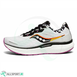 کتانی رانینگ مردانه ساکونی طرح اصلی Saucony Triumph 19 White Purple