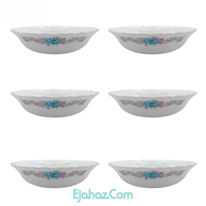کاسه سوپ خوری پارس اپال فله کد 180B بسته 6 عددی