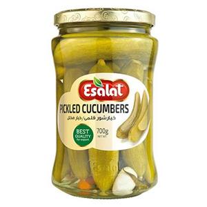 خیار شور درجه یک اصالت مقدار 680 گرم Esalat Pickled Cucumber Grade1 680gr