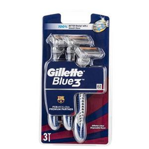 خود تراش مردانه ژِیلت مدل Blue 3 بسته 3 عددی Gillette Blue 3 Shave Blade For Men Pack Of 3
