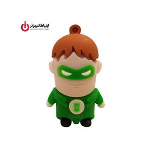 فلش مموری فانتزی کینگ فست مدل SU-11 طرح Green Lantern ظرفیت ۳۲ گیگابایت