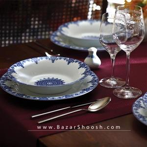 سرویس غذاخوری سمرقند 6 نفره چینی زرین سری شهرزاد درجه عالی