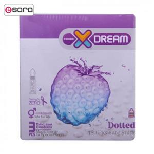 کاندوم خاردار ایکس دریم Xdream Dotted بسته 3 تایی 