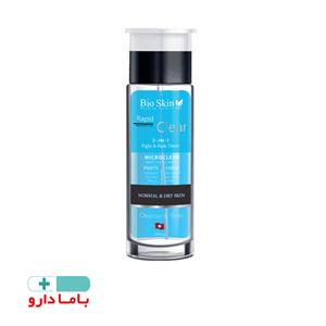 تونر 2 در 1 پوست معمولی و خشک بایو اسکین