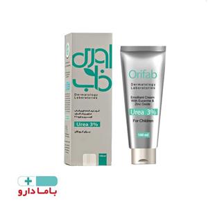 کرم نرم کننده حاوی زینک اکساید، اوسرین و اوره ۳٪ باری کودکان اوری فاب