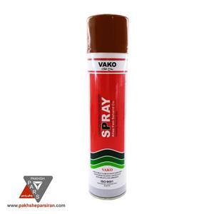 اسپری رنگ واکو قهوه ای روشن کد 8003 بسته 12 عددی