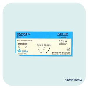 نخ بخیه سیلک 6/0 راند بادید سوپا