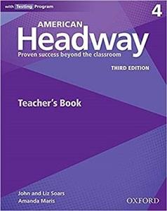 کتاب معلم امریکن هدوی ویرایش سوم American Headway 4 Teachers book