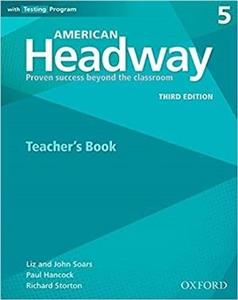 کتاب معلم امریکن هدوی ویرایش سوم American Headway 5 Teachers book