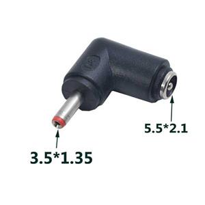 تبدیل فیش آداپتوری به وینگویی کج سایز ۳.۵*۱.۳۵ میلیمتر سری قرمز